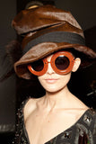 Louis Vuitton Deep Purple 'Nelly' Circle Sunglasses, Z0503-M0172, AW12,