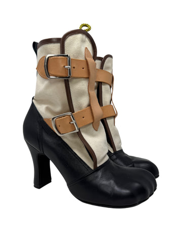 Vivienne Westwood Animal Toe Bondage Boots Heels, 'Nymphs', SS02, 8 UK / US 11