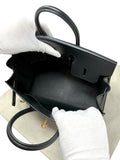 Hermès Birkin Sellier Bag, Noir Epsom Leather with Gold Hardware 25, 2020