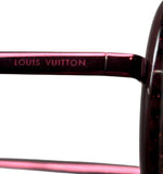 Louis Vuitton Deep Purple 'Nelly' Circle Sunglasses, Z0503-M0172, AW12,