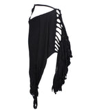 Junya Watanabe CDG Braided Tassle Poncho, M