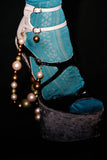  John Galliano "Old Hollywood" Sculptural Beaded Heels , SS10, 39 EU