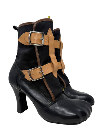 Vivienne Westwood Animal Toe Bondage Boots Heels, 'Nymphs', SS02, 8 UK / US 11