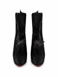 Christian Louboutin Black Puck Booties, AW11, 41 EU / US 11