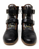 Vivienne Westwood Black and PVC Seditionaries Boots, 2014/15, 40 EU