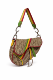 Christian Dior by John Galliano Rasta Saddle Bag, AW04, OS