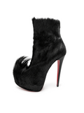 Christian Louboutin Black Puck Booties, AW11, 41 EU / US 11