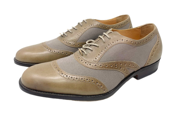 Vivienne Westwood MAN Tan Leather Brogue Shoes, SS11, 40 EU / 7 US