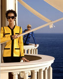 Chanel Yellow Scuba Jacket, "City Surfer", SS91, 40 FR