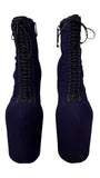 Nina Ricci by Olivier Theyskens, Purple Heel-less Platforms, AW09, 10 US / 40 EU