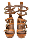 Vivienne Westwood Multi-Strap "Carrie" Platform Heels, SS09, 37 EU
