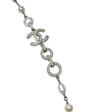 Chanel White Pearl Charm Necklace, c. 2014, OS