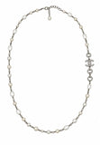 Chanel White Pearl Charm Necklace, SS20, OS