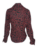 Vivienne Westwood Vegetable Dye Squiggle Shirt, AW14, US 6