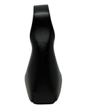 Alexander McQueen Mini Jewelled Hobo In Leather Black Leather Brass Knuckle Mini 'Hobo' Bag with Chain Strap,