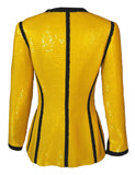 Chanel Yellow Scuba Jacket, "City Surfer", SS91, 40 FR