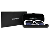Chanel White Sunglasses with Gold Logo, “Barbie”, SS95, OS