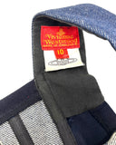 Vivienne Westwood Denim Rolls Royce Print Corset,  ‘Always On Camera’, FW92, Size US 2 / IT 38
