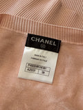Chanel Pink Embellished Knit Cardigan, SS14, FR 38