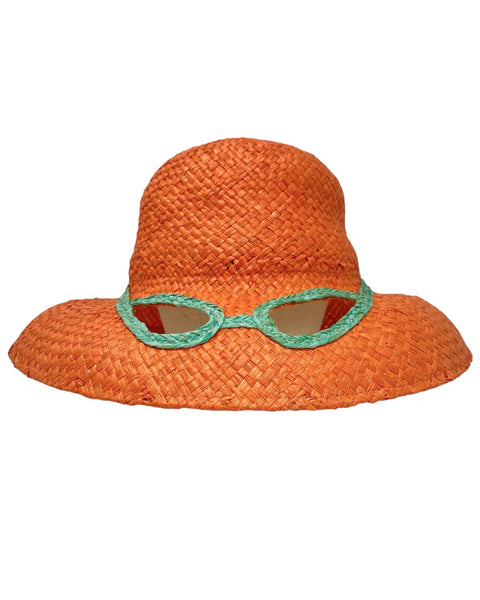 Marni x No Vacancy raffia cut-out hat – Pechuga Vintage