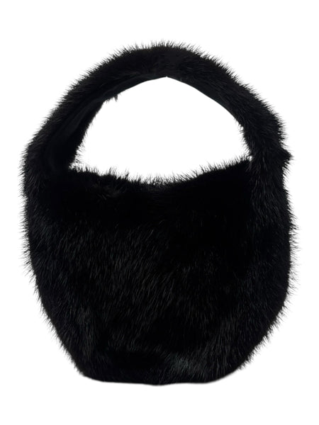 Gucci by Tom Ford Mini, Black Mink Fur Bag, AW95