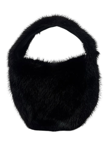 Gucci by Tom Ford Mini, Black Mink Fur Bag, AW95