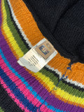 John Galliano Multicolor Striped Knit Circle Cardigan, S