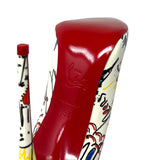 Christian Louboutin “WallGraf” So Kate 120 Graffiti Pumps, 2018, 38.5 EU