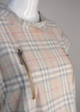 Burberry x Vivienne Westwood Nova Check Shirt with Nipple Zippers, 2018, XL Seditionaries