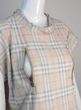 Burberry x Vivienne Westwood Nova Check Shirt with Nipple Zippers, 2018, XL Seditionaries