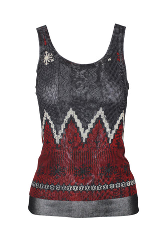 Jean Paul Gaultier Nordic Mesh Tank Top, 2000, S