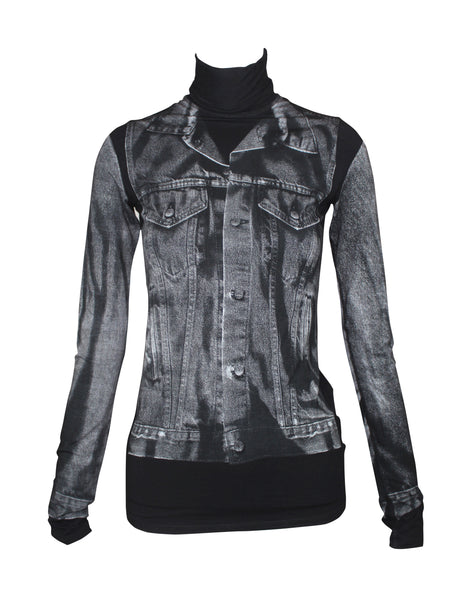 Jean Paul Gaultier Trompe L'oeil Long Sleeve, FW23, XS