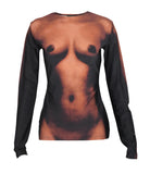 Jean Paul Gaultier x Lotta Volkova "The Naked" Top, 2022,  L