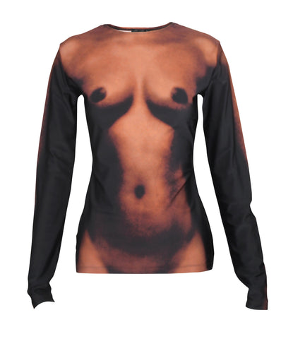 Jean Paul Gaultier x Lotta Volkova "The Naked" Top, 2022,  L