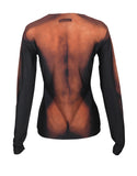 Jean Paul Gaultier x Lotta Volkova "The Naked" Top, 2022,  L