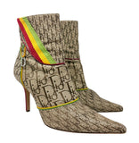 Christian Dior Rasta Trotter Monogram Booties, AW04, 40 EU