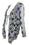 Jean Paul Gaultier Soleil, Psychedlic Print Cardigan, c. 2000's, Size XL