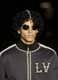 Louis Vuitton, 'De Rigo" Pearl Wire Top Sunglasses Z2391U / 948, SS24, OS