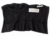 Dior Black Mohair and Silk Bustier with Embellishment, SS14, US 8