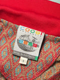 COOGI Australia 'Golf' Knit Colorblock Bodysuit, c. 90's, S