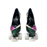 YSL Pop-Art Stiletto Skate Shoes, SS17, 40 EU
