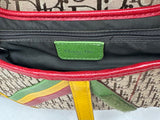 Christian Dior by John Galliano Rasta Saddle Bag, AW04, OS