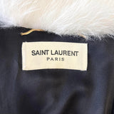 Saint Laurent Black & White Fur Coat, AW19, OS