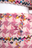 Chanel Pink and Multicolor Tweed Jacket Skirt Set, SS94, 34 FR