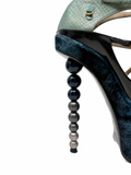 John Galliano "Old Hollywood" Sculptural Beaded Heels , SS10, 39 EU