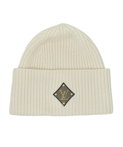 Louis Vuitton Cream Logo Beanie, c. 2022, OS