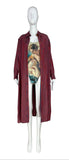 Vivienne Westwood Boucher Bodysuit & Madras Button-down Set, 'Cut, Slash & Pull' SS91, S-L
