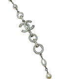 Chanel White Pearl Charm Necklace, c. 2014, OS