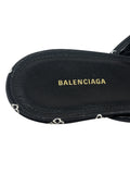 Balenciaga Monogrammed, Black Knife Kitten Heels, AW18, 40 EU