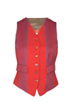 Vivienne Westwood Red "Time Machine" Armour Jacket, AW88, Size S / US 4